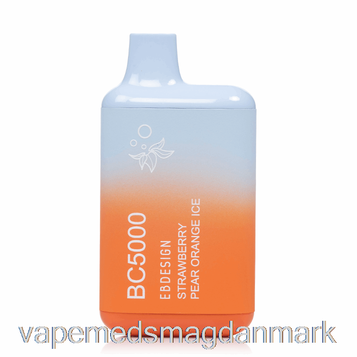 Vape Juice Bc5000 Engangs Jordbær Pære Orange Er